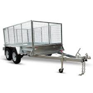 10x6 Dual Axle Galvanised Extreme Heavy Duty Cage Trailer Ho